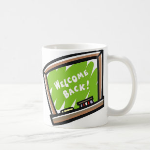 Welcome Back Chalkboard Coffee Mug