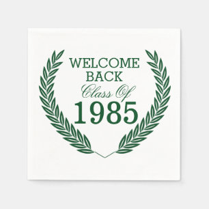 Welcome Back Class Of Napkin