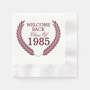 Welcome Back Class Of Napkin