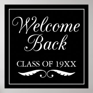 Welcome Back Class Of Poster