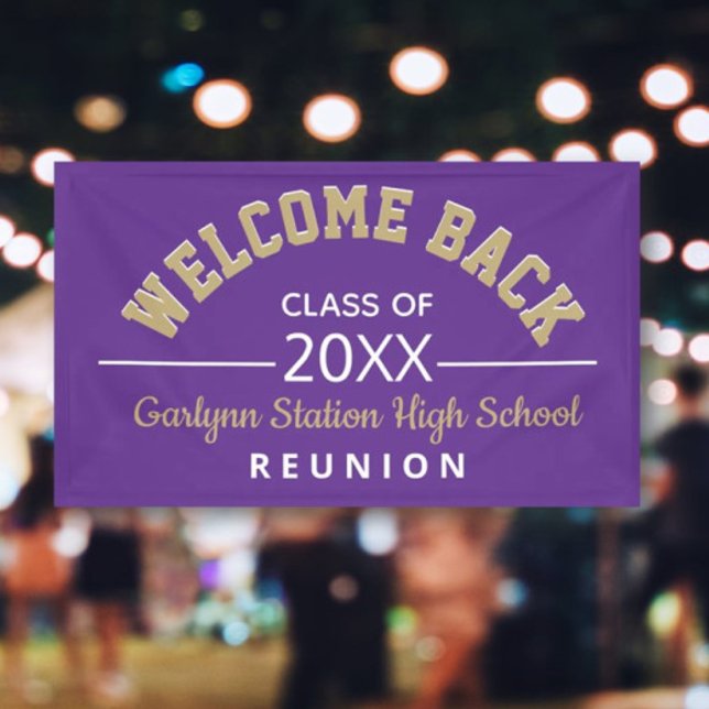 Welcome Back Class reunion banner (Creator Uploaded)