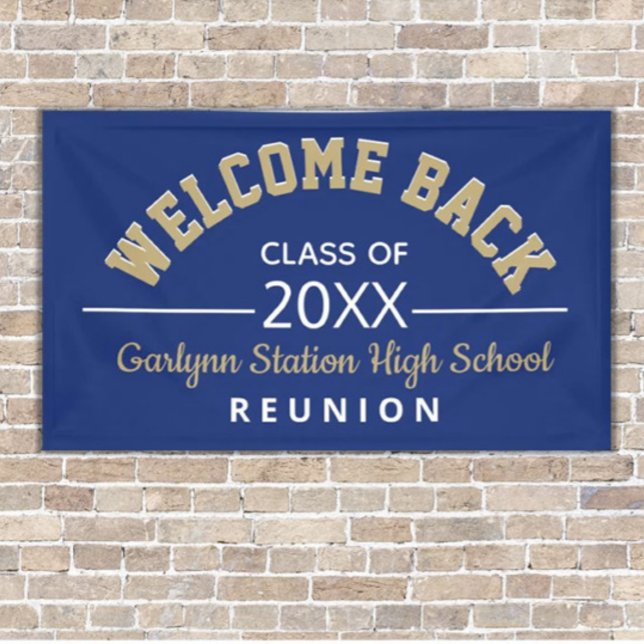 Welcome Back Class reunion banner (Creator Uploaded)