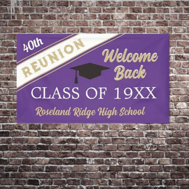 Welcome Back Class Reunion Banner (Creator Uploaded)