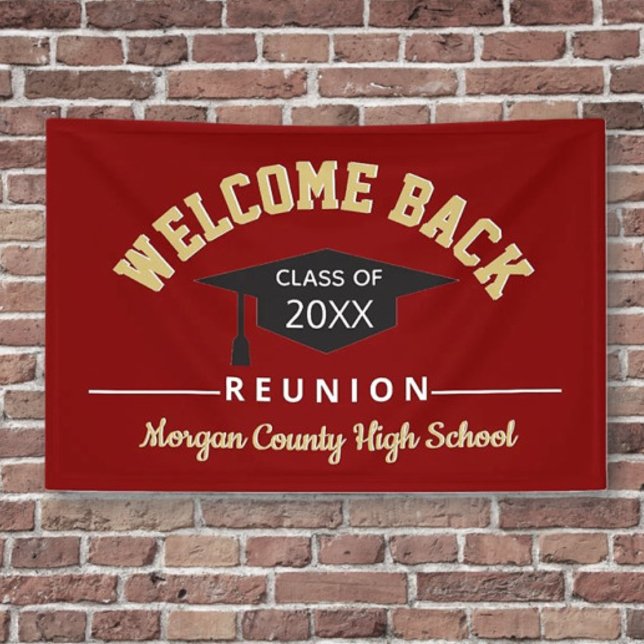 Welcome Back Class reunion large Banner (Creator Uploaded)