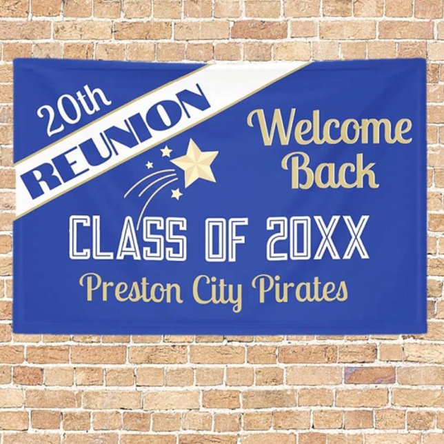 Welcome Back Classmates Reunion Banner (Creator Uploaded)