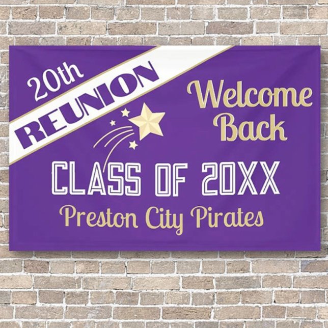 Welcome Back Classmates Reunion Banner (Creator Uploaded)