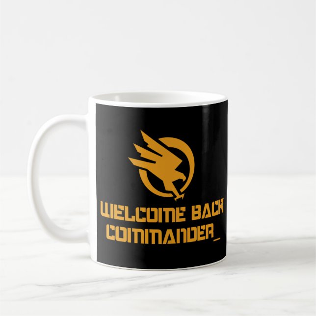 Welcome Back Commander GDI - Command and Conquer r Coffee Mug (Left)