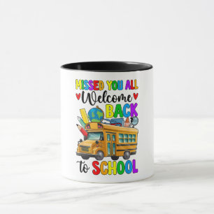 Welcome Back First Day Of School Bus Driver Mug