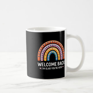 Welcome Back Im Glad Youre Here Teacher Back To Sc Coffee Mug