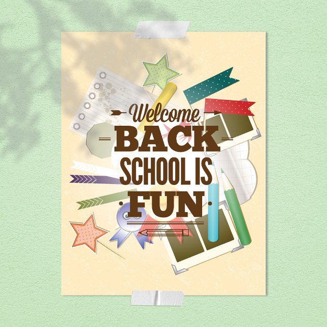 Welcome Back School Is Fun Flyer (Creator Uploaded)