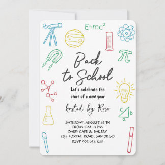 Welcome Back School Picnic Invitation