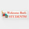 Welcome Back Students customisable school banner