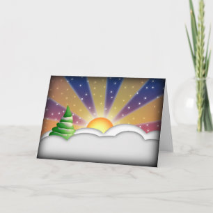 Welcome Back Sun, greeting card