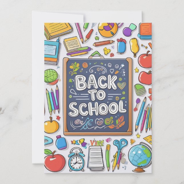  Welcome back to school! (Front)