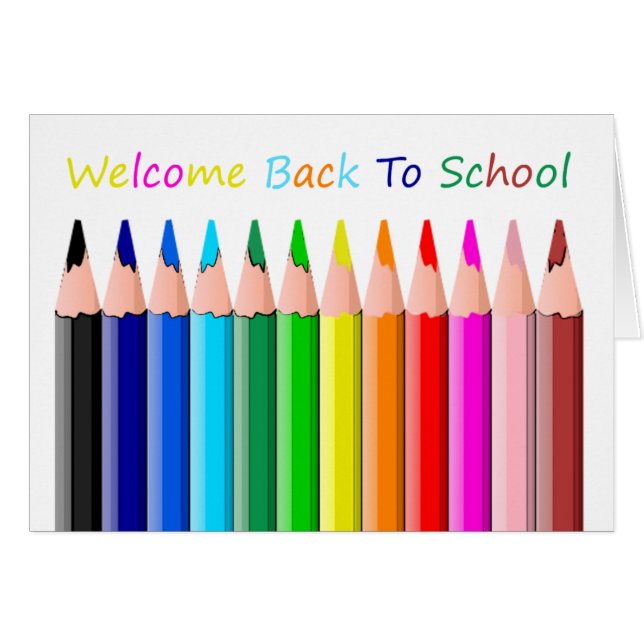 Welcome Back To School ! (Front Horizontal)