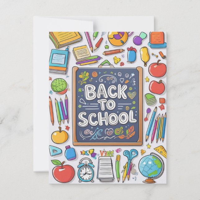  Welcome back to school! (Front)