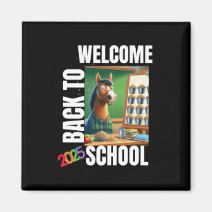 Welcome Back To School 2025 Sticker  Magnet