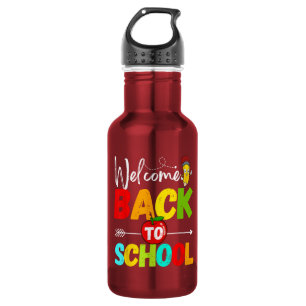 Welcome Back to School 2026 Teachers Students 532 Ml Water Bottle
