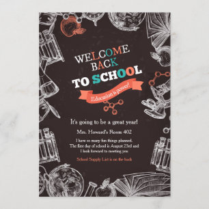 Welcome Back to School Announcement