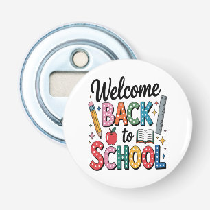 Welcome Back To School Bottle Opener