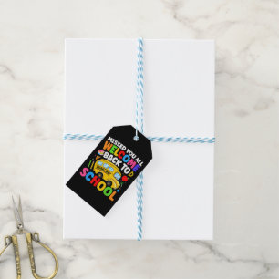 Welcome Back to School Bus Driver First Day Gift Tags