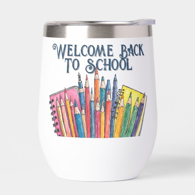 Welcome Back to School – Colourful Start (Left)
