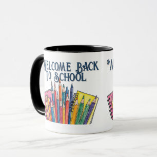Welcome Back to School – Colourful Start Mug