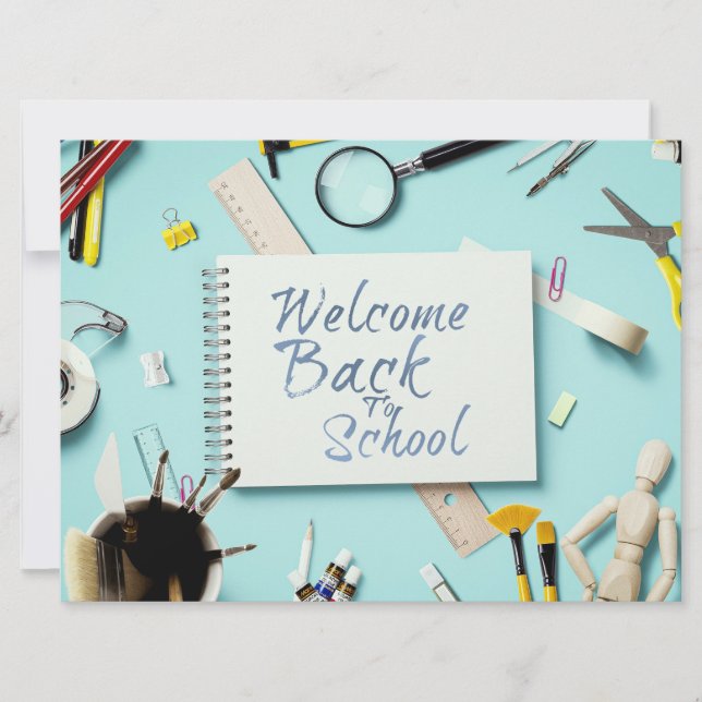 Welcome Back to School – Creative Notebook Style (Front)