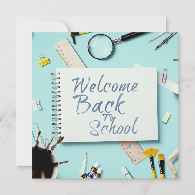 Welcome Back to School – Creative Notebook Style (Front)