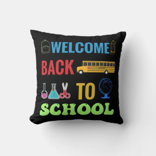 Welcome Back To School Cushion