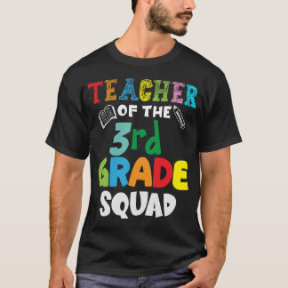 Welcome Back To School Custom Tee Teacher Squad 