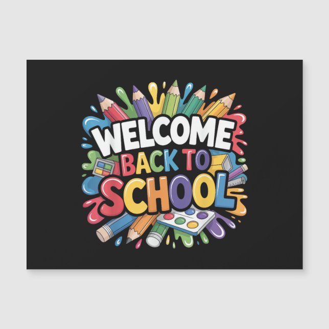 Welcome Back to School First Day of School Teacher (Front)