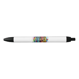 Welcome Back To School First Day of School Teacher Black Ink Pen