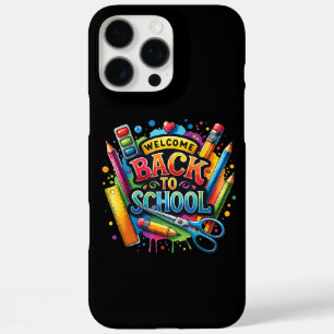Welcome Back To School First Day of School Teacher iPhone 16 Pro Max Case