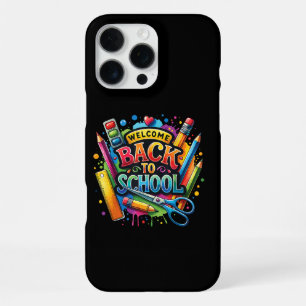 Welcome Back To School First Day of School Teacher iPhone 16 Pro Max Case