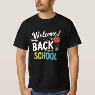 Welcome Back To School First Day of School Teacher T-Shirt