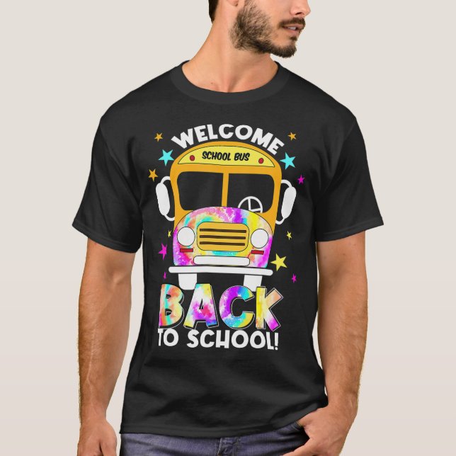 Welcome Back To School for Bus Drivers Transportat T-Shirt (Front)
