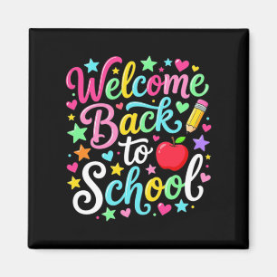 Welcome Back To School Funny Boys Girls Kids Magnet