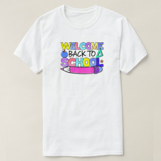 Welcome Back to School Great Teacher 2024 T-Shirt