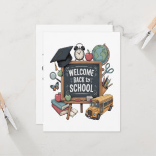 Welcome Back To School Invitation