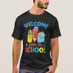 Welcome Back To School Kindergarten Teacher Love F T-Shirt