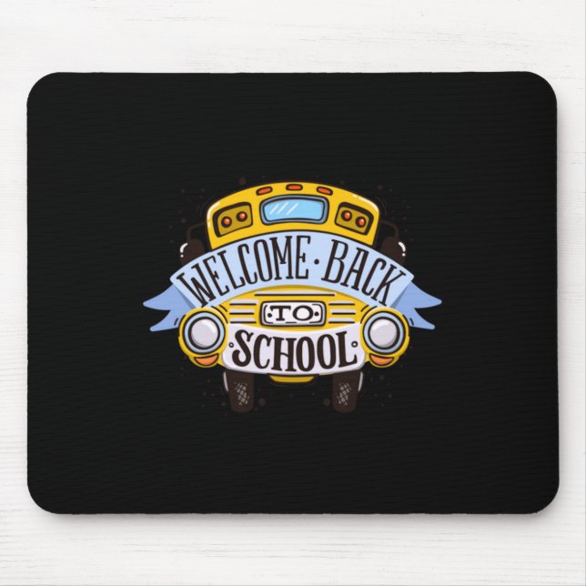 Welcome Back To School Mouse Pad (Front)