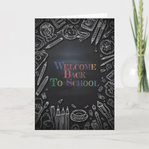 Welcome Back to School – New School Year Card
