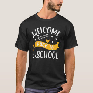 Welcome Back To School Newsletter Meet The Teacher T-Shirt