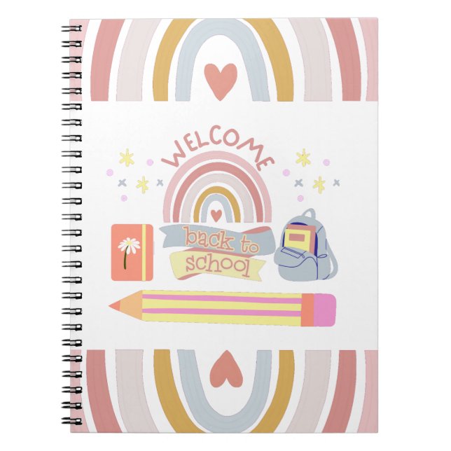 Welcome back to school notebook (Front)