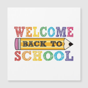Welcome Back to School – Pencil Illustration