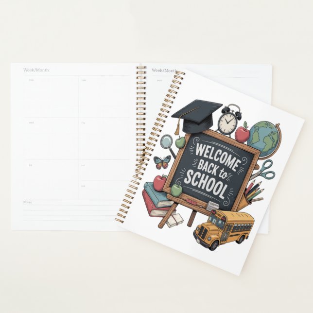 Welcome Back To School Planner (Display)