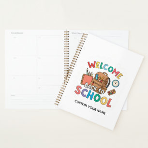WELCOME BACK TO SCHOOL PLANNER