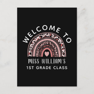 Welcome Back to School Postcard