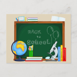 Welcome Back to School Postcard